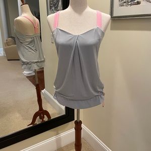 Lululemon Blouson drawcord tank